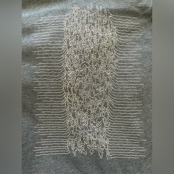 Typographia Charcoal Grey En-Joy T-Shirt - Picture 2 of 11